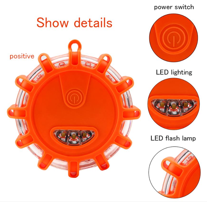 Фонарь светодиодный LED, 9 вариантов свечения, 3 батарейки ААА в комплекте