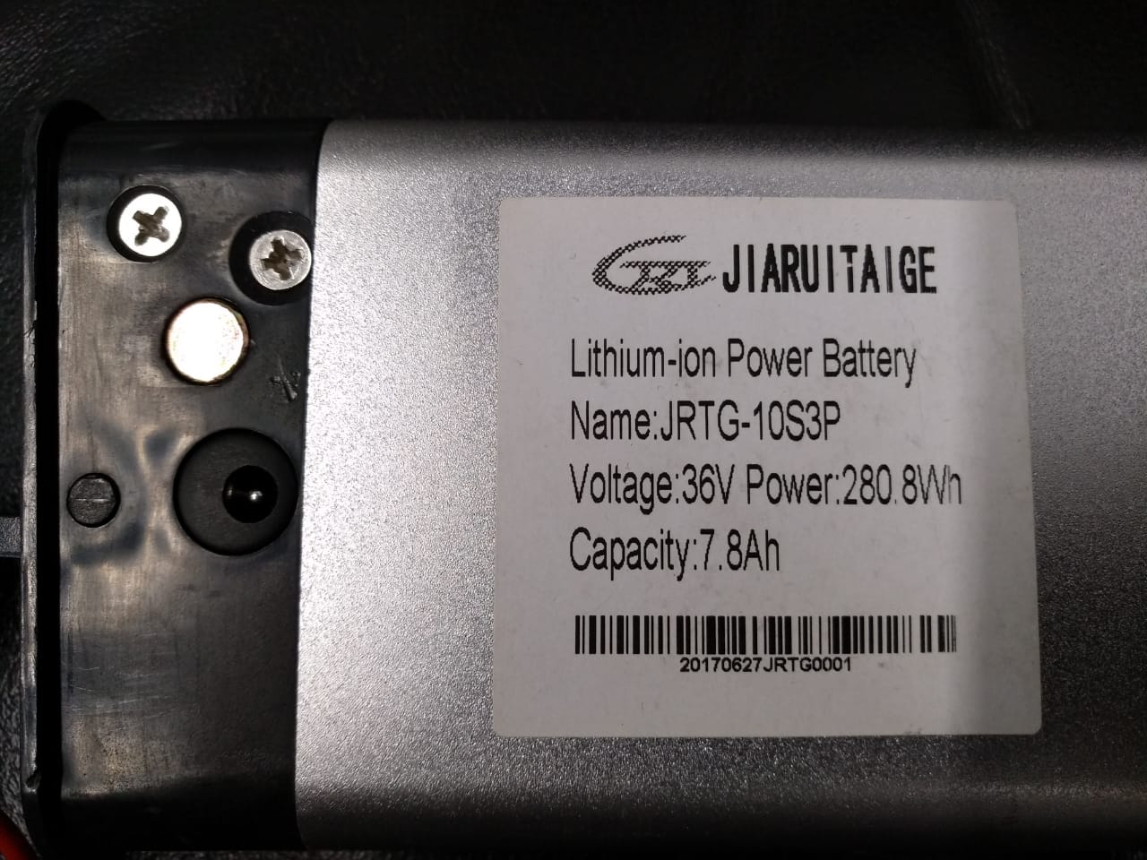 Аккумуляторная батарея Li-ion 36V 7.8Ah для xBicycle 14