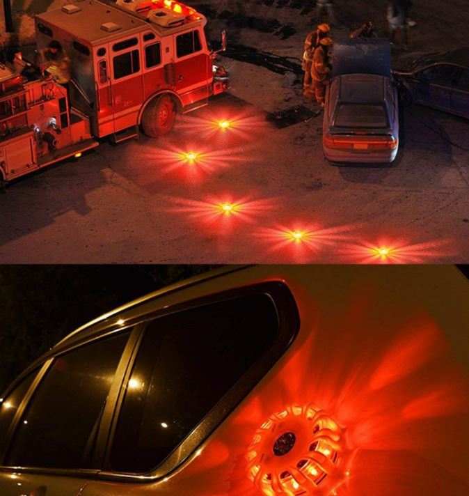 Аварийный LED сигнал Safety Car-3, в защитной сумке, 3 штуки в комплекте