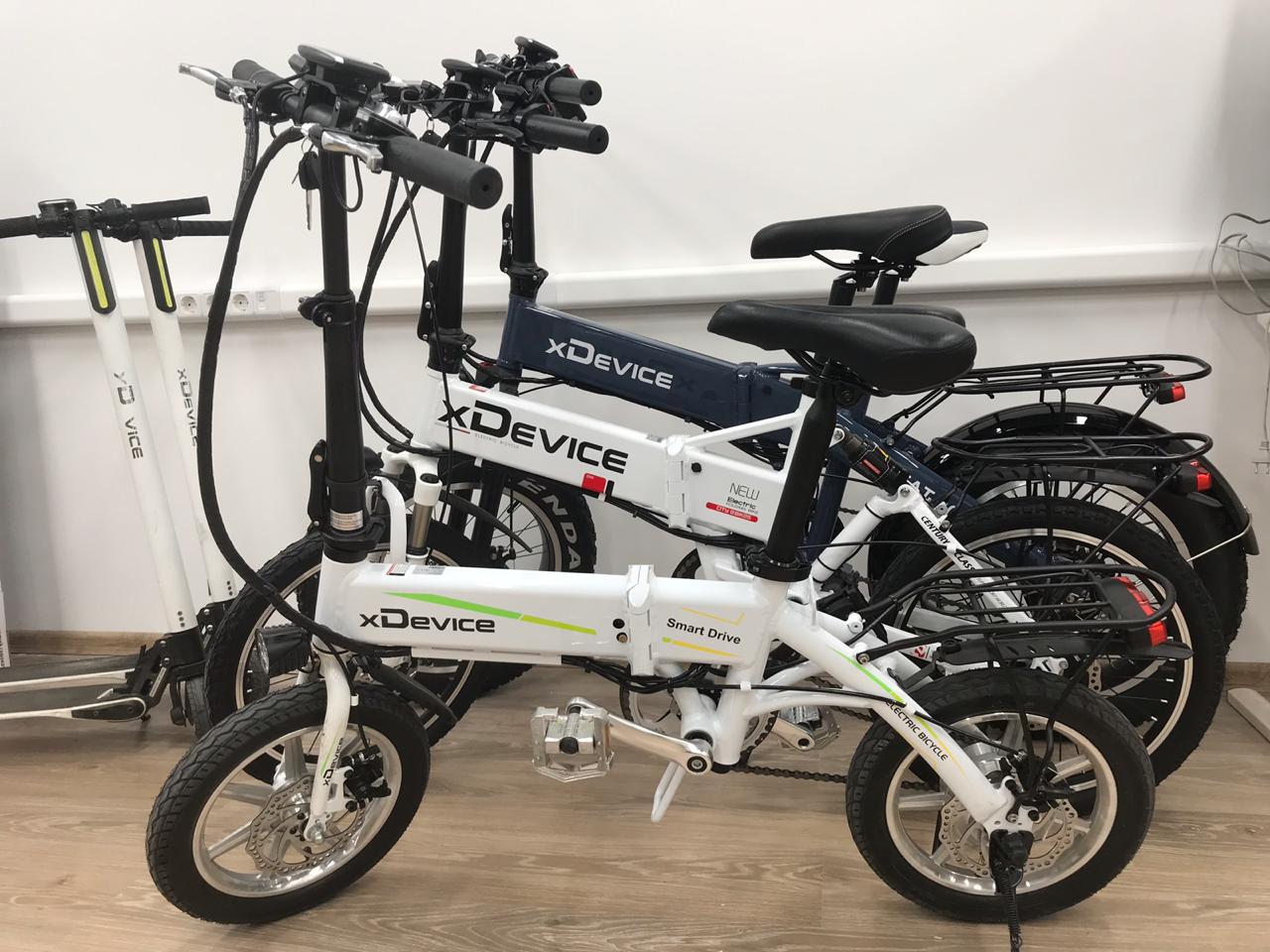 Электровелосипед xDevice xBicycle 14" 2019 250W черный уценка 