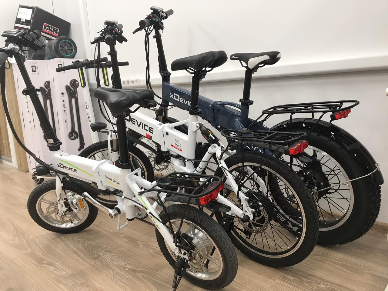 Электровелосипед xDevice xBicycle 14" 2019 250W черный уценка 